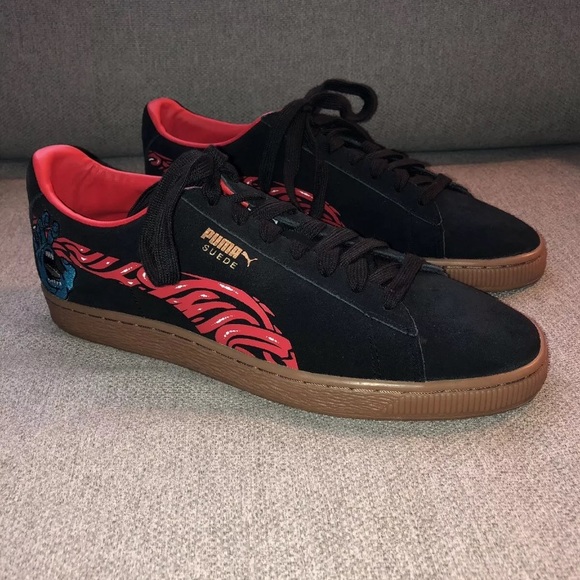 puma santa cruz suede